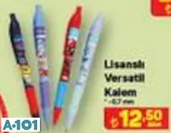 LİSANSLI VERSATİL KALEM 0,7 MM